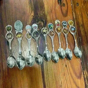 Collectible lot of silver spoons